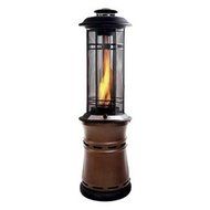 The Inferno Central Flame LP Gas Patio Heater Finish: Bronze