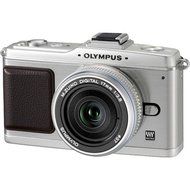 Olympus Pen E-P2 Micro 4/3 Digital Camera &amp; 17mm Lens (Silver)