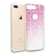 iPhone 7 Plus [5.5&#039;&#039;] Case - JIAMY Henna Totem Series Print Cover Plastic Hard Back Unique Ultraslim Thin Clear...