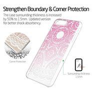 iPhone 7 Plus [5.5&#039;&#039;] Case - JIAMY Henna Totem Series Print Cover Plastic Hard Back Unique Ultraslim Thin Clear... N2