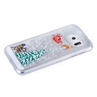 Galaxy Note 5 Case,Galaxy Note 5 Liquid Cover,PHEZEN Christmas Tree Santa Claus Design Cool Quicksand Moving Stars... N23