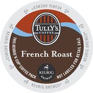 Tully's Coffee French Roast, Keurig K-Cups, 72 Count N44