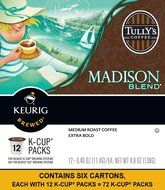 Tully's Coffee French Roast, Keurig K-Cups, 72 Count N47