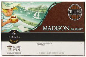 Tully's Coffee French Roast, Keurig K-Cups, 72 Count N48