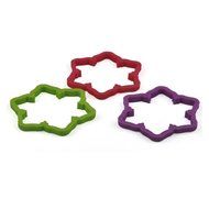 Big Size Cake Mold For Microwave&pound;&not;Silicone Omelette Pancake-Shaped Flowers Silicone Mold,set of 3 N2