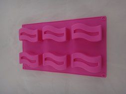 Super Rock Star Soap Chocolate CANDY Silicone Mold for Handmade Craft N14