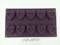 Super Rock Star Soap Chocolate CANDY Silicone Mold for Handmade Craft N17