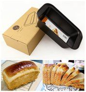 Excelity&reg; Rectangle Non-stick Toast Bread Cake Baking Pans Loaf Mould (Small)