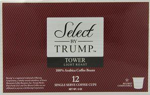 Select by Trump Tower Coffee Single-Cup Coffee for Keurig K-Cup Brewers, 12 Count N4