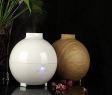 HICBOX 600ml Cool Mist Humidifier Ultrasonic Aroma Essential Oil Diffuser for Office Home Bedroom Living Room... N6