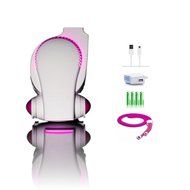 Rechargeable Fan - Cool On The Go Recharge with LED Lights - Baby Stroller Fan/Desk Fan/Travel Fan Versatile Personal... N5