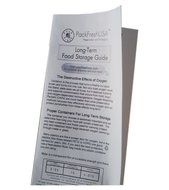 5 Gallon Hd Ziplock Mylar Bags with 2000cc Oxygen Absorbers (5) with PackFreshUSA LTFS Guide