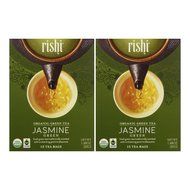 Rishi Tea Organic Green Tea Jasmine -- 15 Tea Bags N4