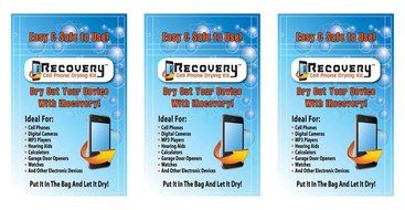 iRecovery Cell Phone Drying Kit, Pack of 1 N2