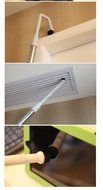 28mm to 32mm / 32mm to 35 mm Plastic Vacuum Cleaner Hose Adapter Converter N2