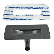First4spares Hard Floor Washable Sweeper Brush Head For Bosch Vacuum Cleaners (White &amp; Blue, 35mm) N2