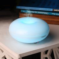 Finether Essential Oil Aroma Diffuser Ultrasonic Humidifier Air Mist Aromatherapy Purifier Clear GX-03K N4