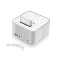 [JB.Lab] BLUE CUBE BC-100 Bluetooth Alarm Clock Speaker with Radio/AUX wireless calls N2