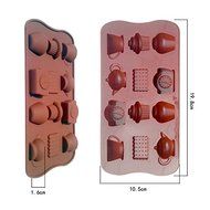 Silicone Cake Molds DIY Soap Model Teapot Shape Chocolate Moulds Cookie Moulds