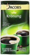 Jacobs Kronung Coffee, 17.6-Ounce Vacuum Packs (Pack of 3) N3