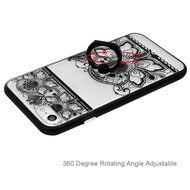 iPhone 7 Case (4.7 inch) - 360 Degree Rotating Ring Holder Kickstand Shockproof Soft TPU Skin Bumper Frame + PC... N22
