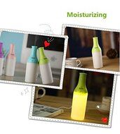 RipaFire&reg; 180ml Portable Cool Bottle Design Mini USB Ultrasonic Humidifier Atomizer Atmosphere Purifier with Nightlight...