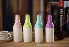 RipaFire&reg; 180ml Portable Cool Bottle Design Mini USB Ultrasonic Humidifier Atomizer Atmosphere Purifier with Nightlight... N2