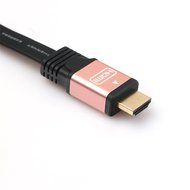 Longess High-Speed HDMI Cable (5.9 Feet, Golden) N2