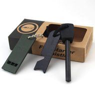 Cevinee&trade; 10,000 Strikes 5 in 1 Thicker-version Survival Firesteel Magnesium Rod Fire Starter Kits with Emergency... N5