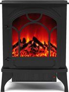 Aries Electric Fireplace Free Standing Portable Space Heater Stove