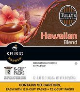 Tully's Coffee French Roast, Keurig K-Cups, 72 Count N56