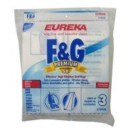 Package of 3 Genuine Eureka Style F + G Filteraire Bags