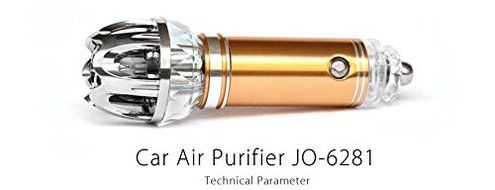 Auto Electronics Car Ionizer Negative Ion Air Purifier (Gold) N5