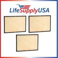 3 pcs True HEPA replacement Filter for Rabbit Air models SPA-421A &amp; SPA-582A by Vacuum Savings