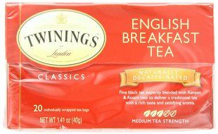 Twinings Pure Peppermint Herbal Tea, 1.41 Ounce Box, 20 Count N58