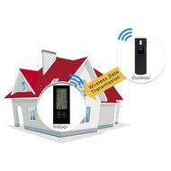 Hense Digital Indoor Humidity Mitor Hygrometer Thermomoter Monitor Weather Station with LCD Display Alarm Clock... N8