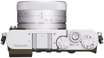 Panasonic LUMIX DMC-GM5 DSLM Mirrorless Camera with Eye Viewfinder, 12-32mm Lens Kit (Black) - International Version... N3