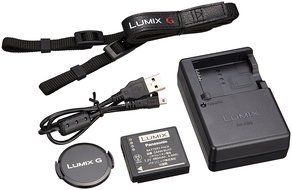Panasonic LUMIX DMC-GM5 DSLM Mirrorless Camera with Eye Viewfinder, 12-32mm Lens Kit (Black) - International Version... N4