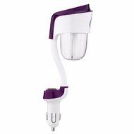 Megadream Portable Auto Off 3 in 1 Car Cigarette Charger Kit with Cool Mist Humidifiers + Essential Oil Diffusers... N12