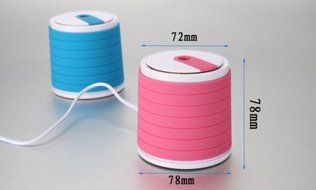 GH Brothers Cool Mist Humidifier with LED Lights - Blue N7