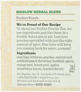 Bigelow Perfect Peach Herbal Tea, 20-Count Boxes (Pack of 6) N2