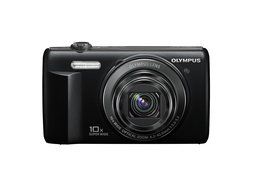 Olympus VR-340 16MP Digital Camera with 10x Optical Zoom (Silver) (Old Model)