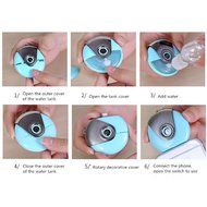 Sizet Mini Portable Skin Care Girls Beauty Products for Face Steam Facial Spa Moisturizers Air Purifier Humidifier... N3