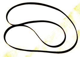 NEW After Market BELT for use with Technics / Panasonic SE-P4 SE-P5 FLAT Turntable