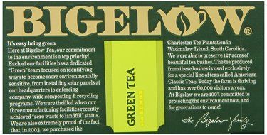 Bigelow Mixed Green Teas, 120 Count N3