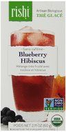 Rishi Tea Organic Blueberry Hibiscus Iced Tea, 2.11 Ounces Box N2