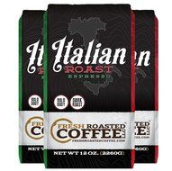 Italian Roast Espresso Coffee, Whole Bean, Fresh Roasted Coffee LLC (5 lb.) N3