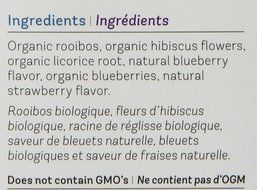 Rishi Tea Organic Blueberry Hibiscus Iced Tea, 2.11 Ounces Box N4