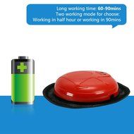 Floor Mopping Robot Pet Hair Robotic Cleaner with Replacement Cleaning Mop Cloth (Blue) N8