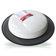 Floor Mopping Robot Pet Hair Robotic Cleaner with Replacement Cleaning Mop Cloth (Blue) N10